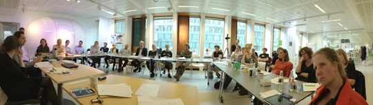 A quick panorama from the session at MindLab