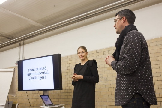 Tuuli Kaskinen of Demos Helsinki talking about food sustainability.