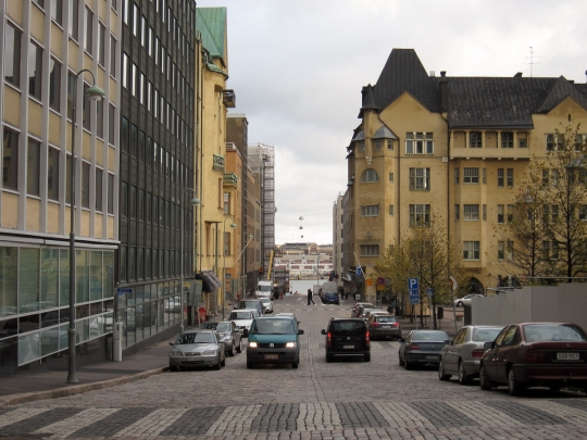 Fall in Helsinki's Kaartintori